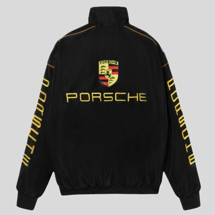 Porsche Motorsport Jacket – Black & Gold Edition