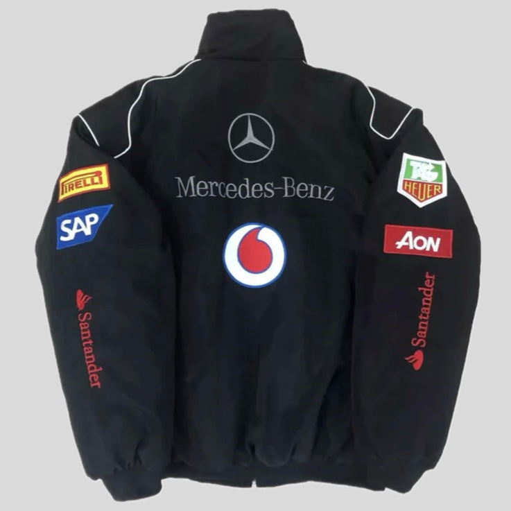 Mercedes Racing Jacket - Black Edition