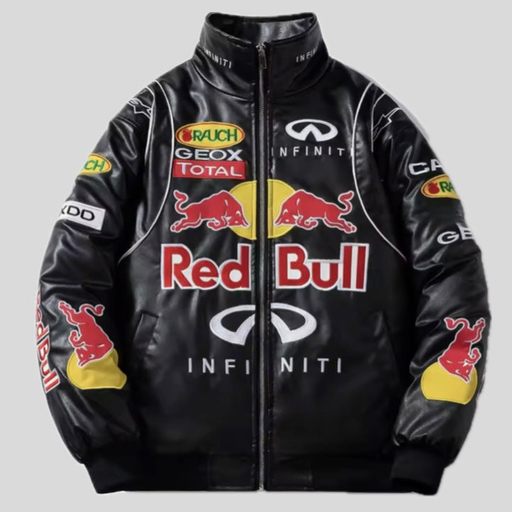 RedBull Leather Jacket - Midnight Edition