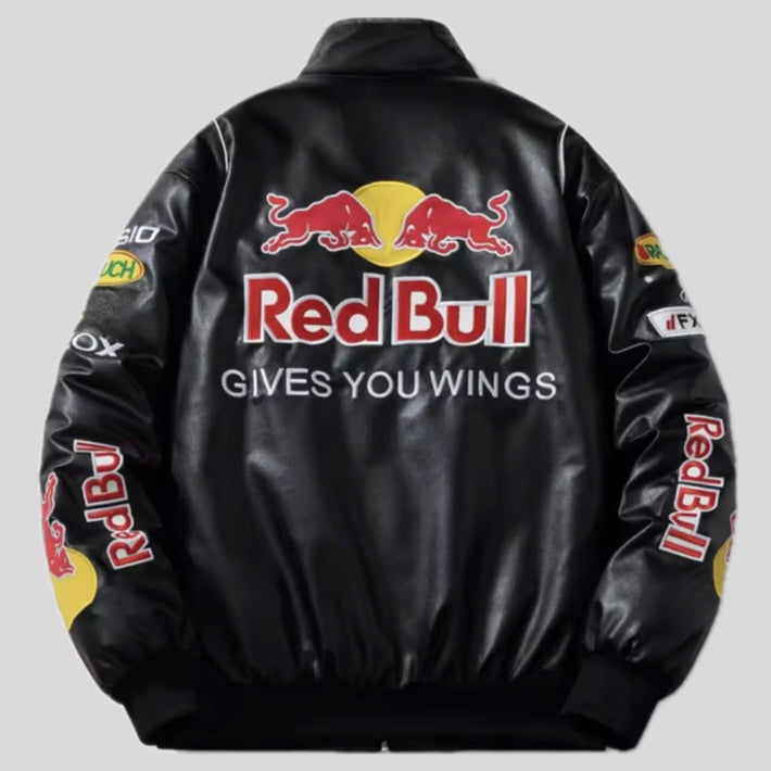 RedBull Leather Jacket - Midnight Edition