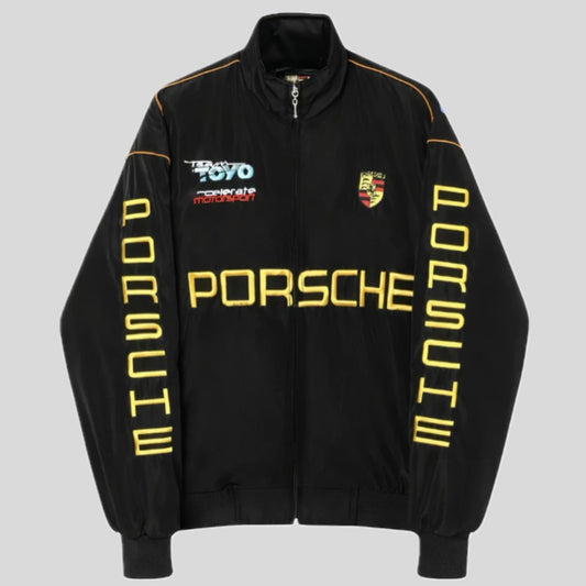 Porsche Motorsport Jacket – Black & Gold Edition