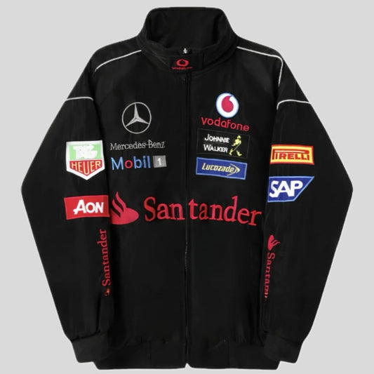 Mercedes Racing Jacket - Black Edition