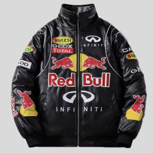 RedBull Leather Jacket - Midnight Edition